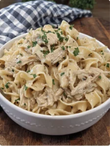 Chicken with Buttered Noodles