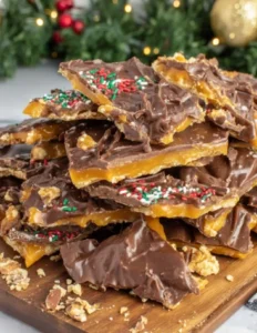 🎄🤎 Christmas Crack Toffee ✨