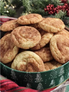 Christmas Snickerdoodles