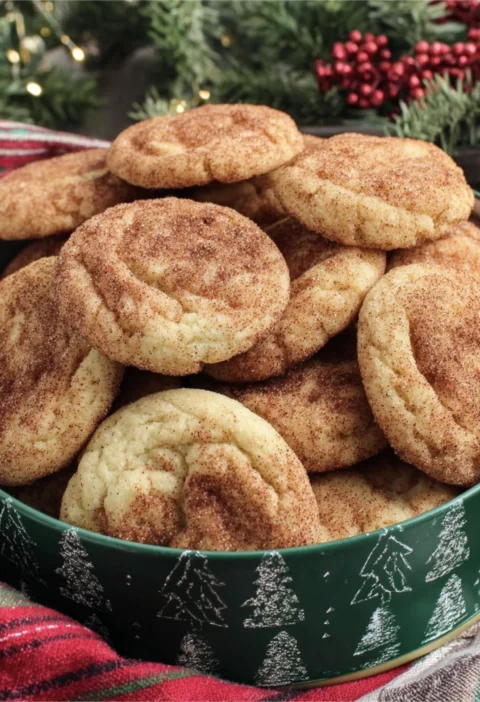 Christmas Snickerdoodles