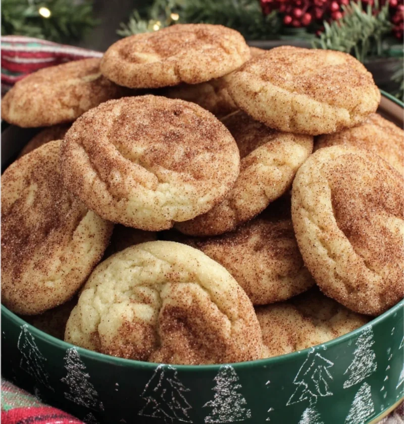 Christmas Snickerdoodles