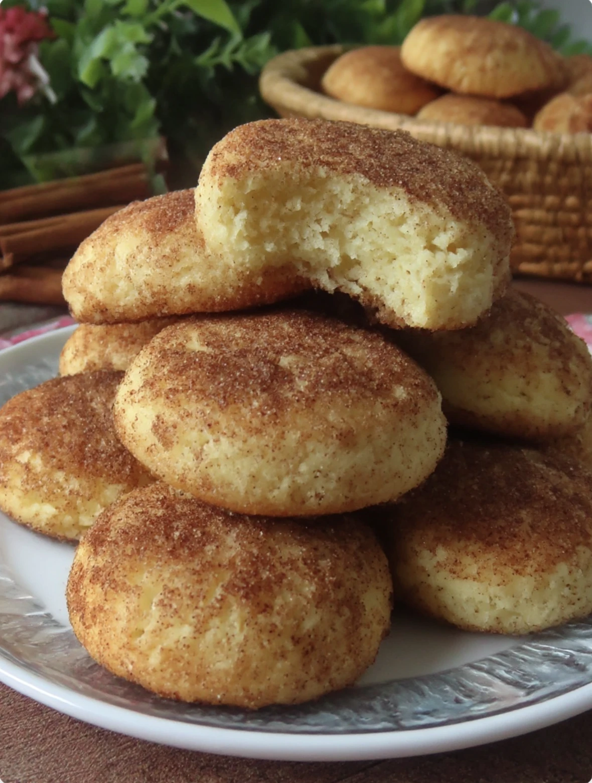 Cinnamon Swirl Cream Cheese Cookies