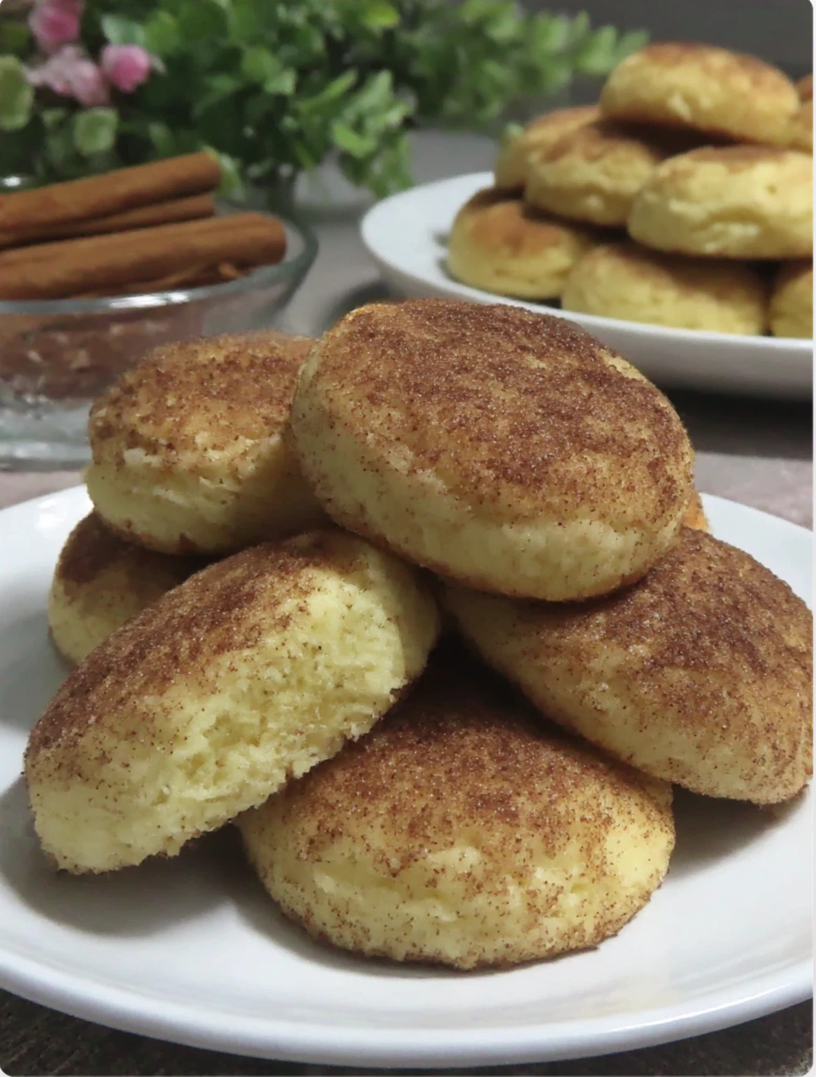 Cinnamon Swirl Cream Cheese Cookies