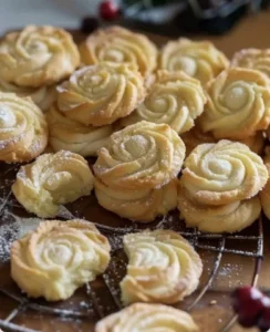 Classic homemade butter cookies