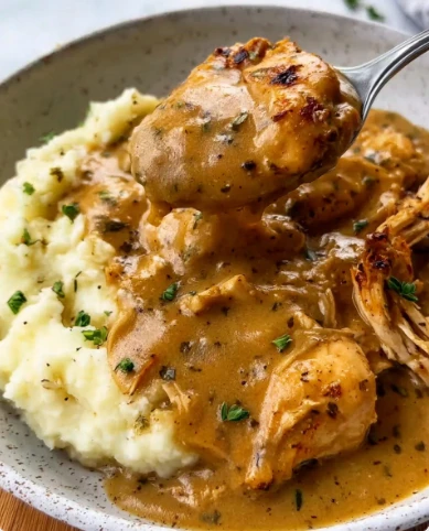 Comforting Creamy Chicken Gravy