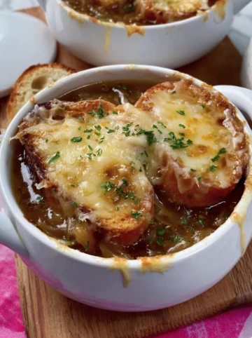 Cozy Savory French Onion Soup