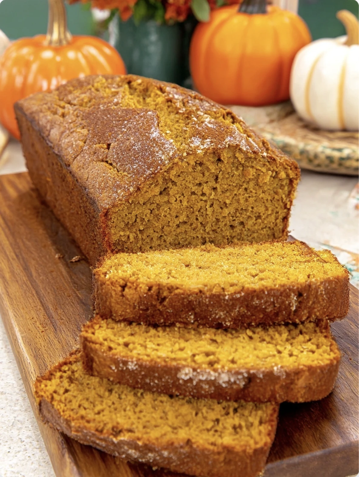 Cozy Snickerdoodle Cinnamon Pumpkin Bread