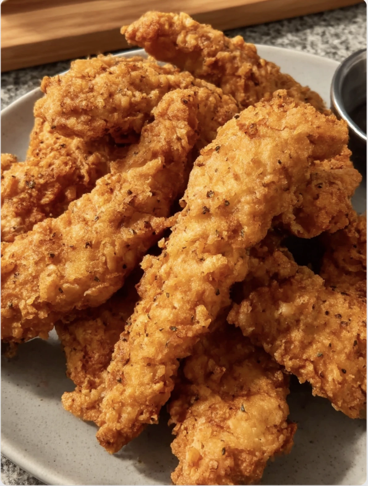 Crispy Buttermilk Fried Chicken Tenders