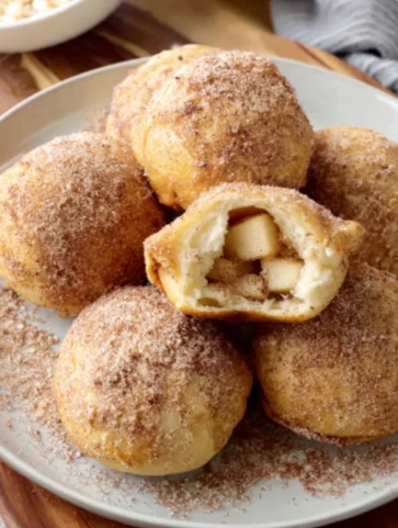 Crispy Cozy Air Fryer Apple Pie Bombs