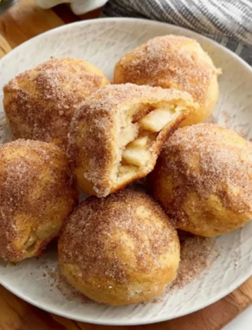 Crispy Cozy Air Fryer Apple Pie Bombs