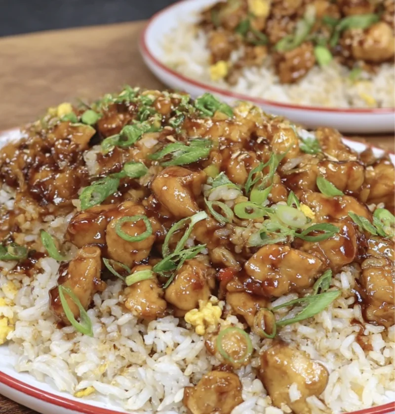 Teriyaki Chicken Fried Rice