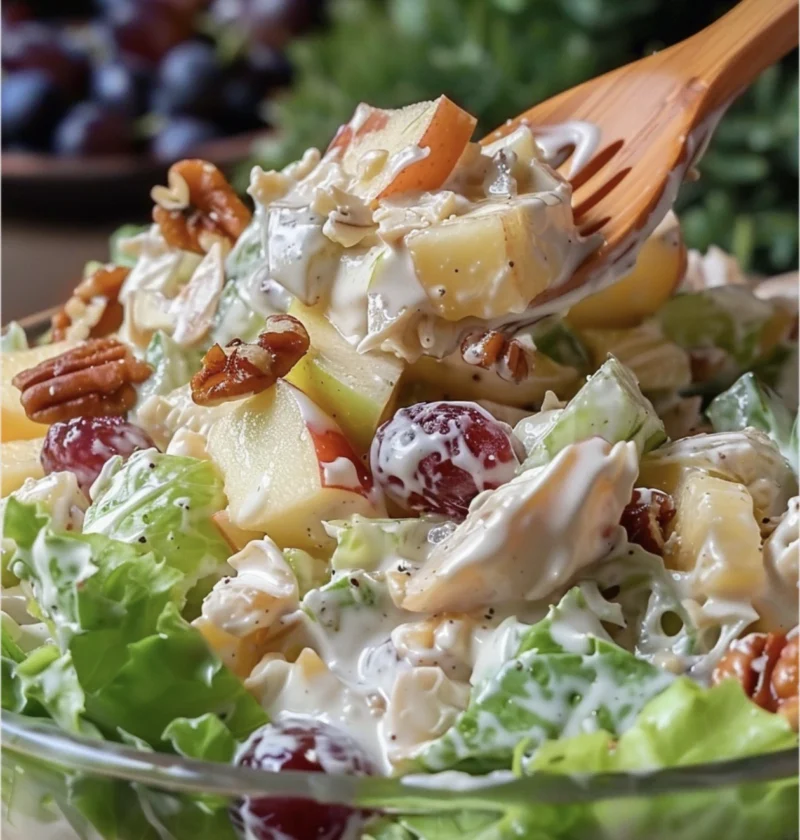 Festive Sevenlayer Holiday Salad