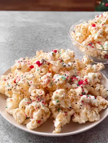 Festive Sweet Puffcorn Christmas Munch