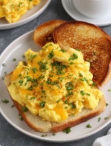 Fluffy Classic Scrambled Eggs