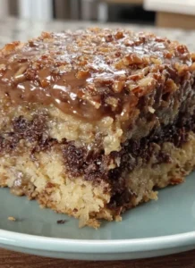 🥥🍫 German Chocolate Dump Cake ✨