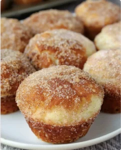 Grandma’s Classic Cinnamon Sugar Donut Muffins