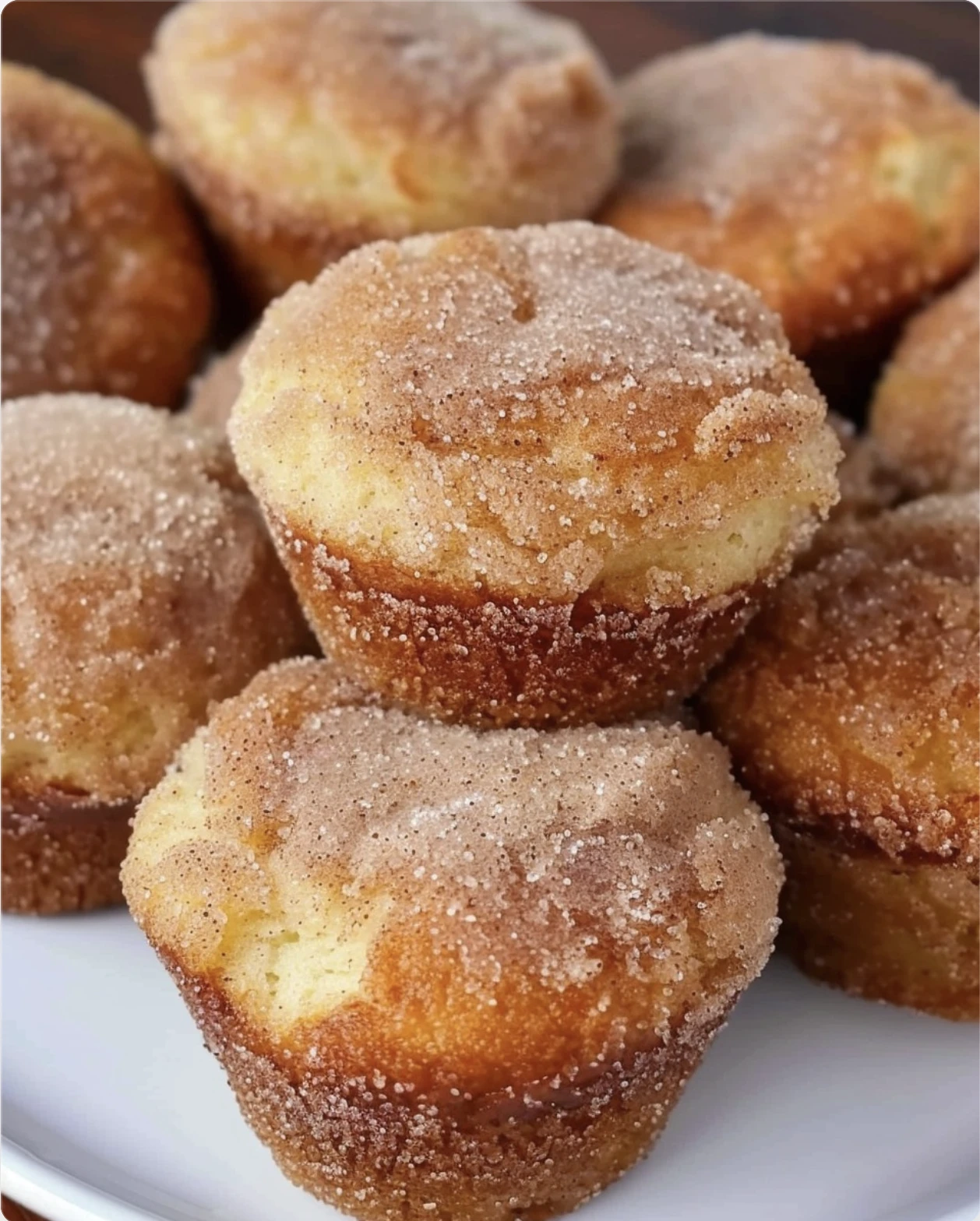 Grandmas Classic Cinnamon Sugar Donut Muffins