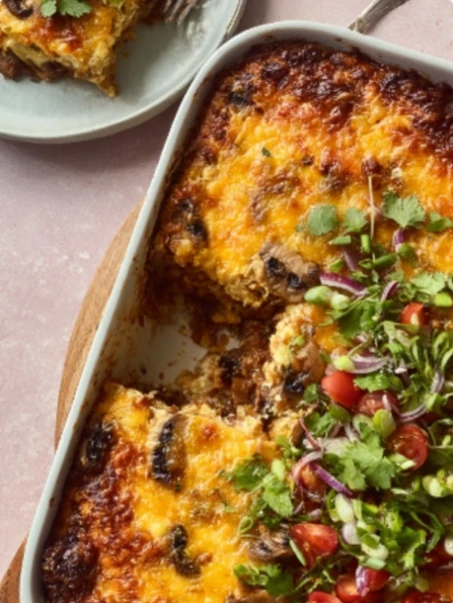 Hearty Cheesy Taco Casserole