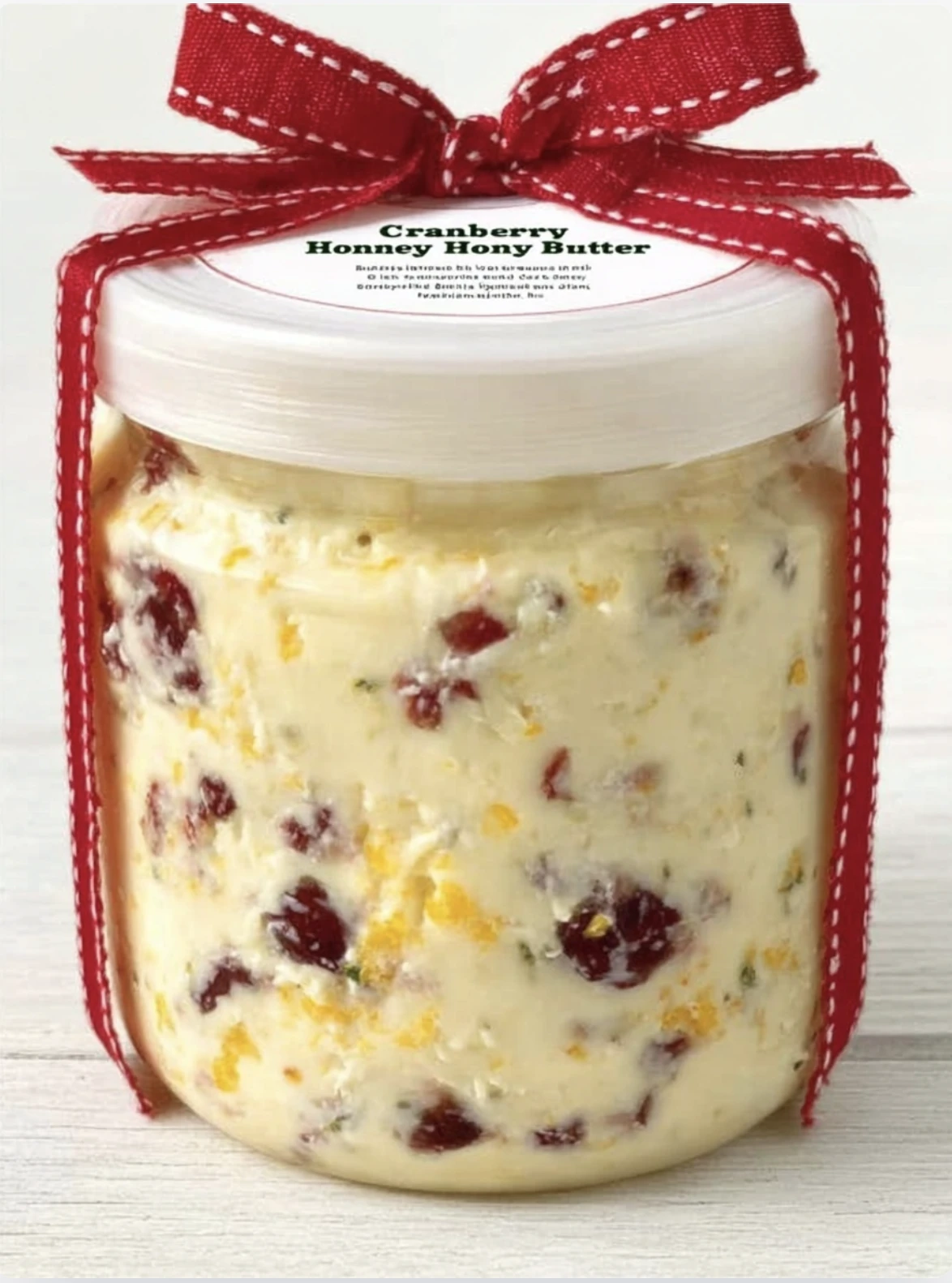 Holiday Cranberry Honey Butter Spread