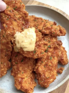 Hot Honey Garlic Chicken Tenders