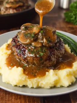 Juicy Savory Salisbury Steak