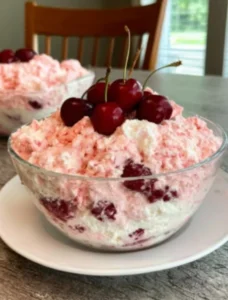 🍒🤍 Light & Creamy Cherry Fluff