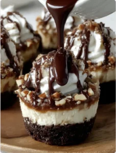 Loaded Brownie Cheesecake Cup