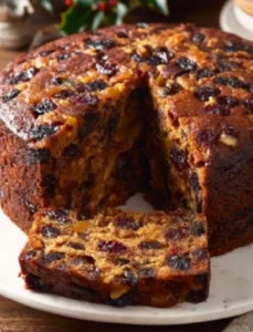 🍰🍒 Moist & Festive Fruit Cake