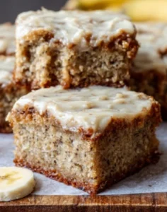 🍌🍫 Moist & Sweet Banana Bread Brownies