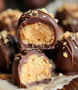 🥜🍫 No-bake peanut butter balls