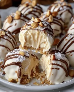 No-Bake Peanut Butter Cheesecake Balls