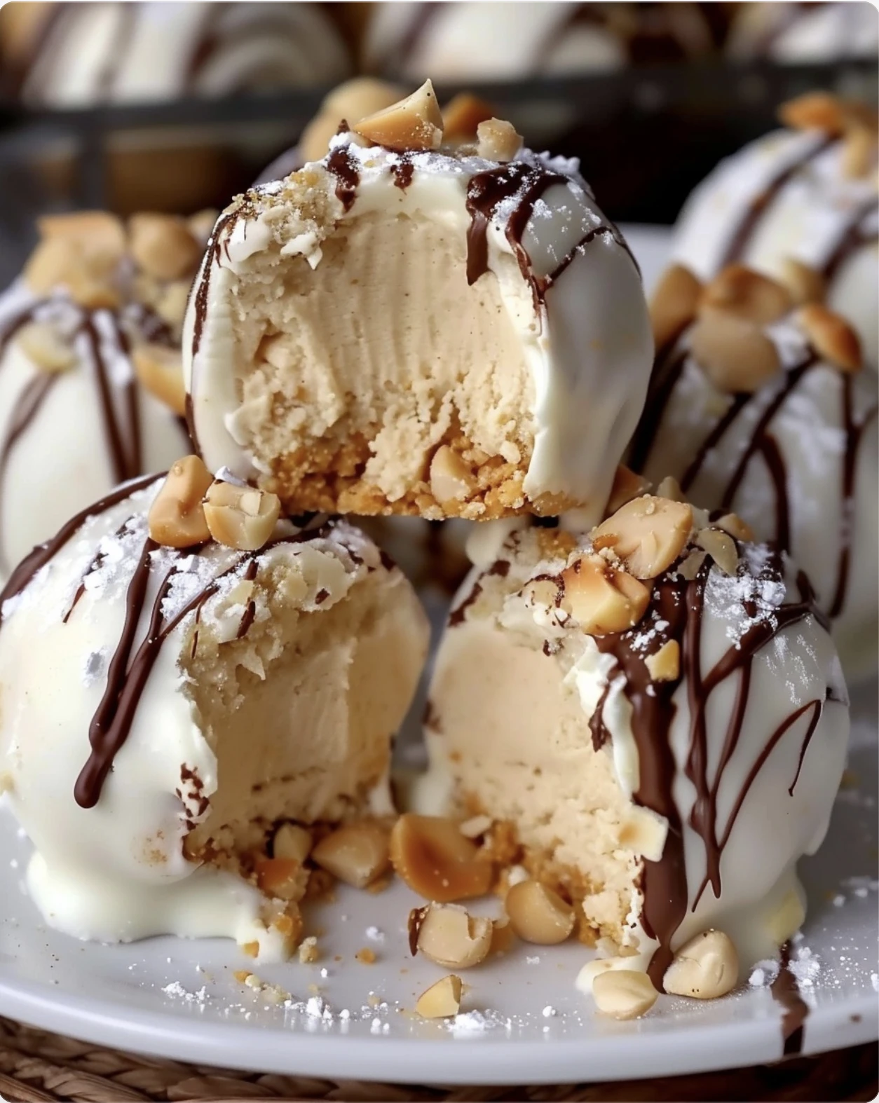 Nobake Peanut Butter Cheesecake Balls