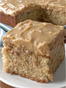 Peanut Butter Sheet Cake with Creamy PB Frosting
