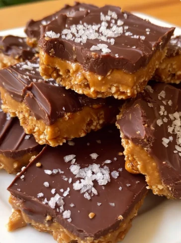 Salty Sweet Nobake Peanut Butter Pretzel Clusters