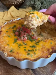 🌶️🧀 Savory & Cheesy Texas Trash Dip