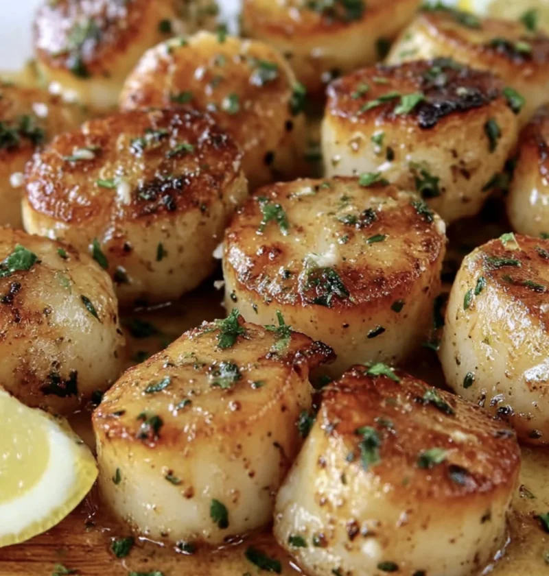 Seafood Dream Lemon Garlic Butter Scallops