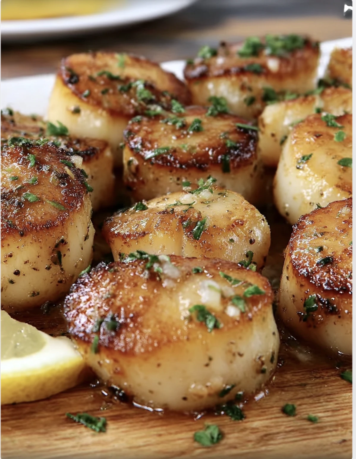 Seafood Dream Lemon Garlic Butter Scallops