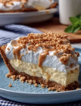 Silky Sweet Amish Peanut Butter Cream Pie