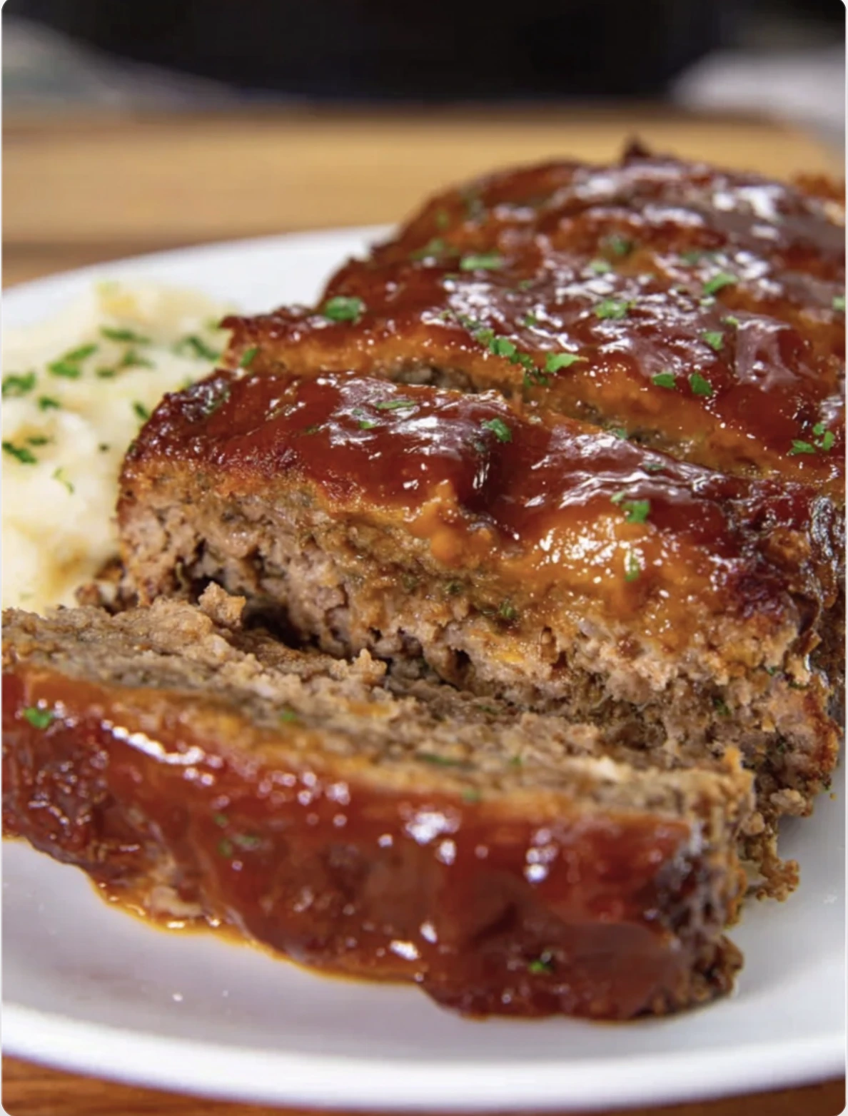 Southern Meatloaf with Sweet Brown Sugar Glaze