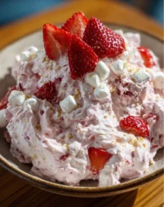🍓🤍 Strawberry Fluff Salad ✨