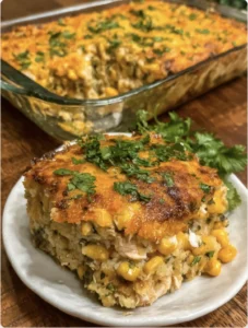 street corn chiken casserole