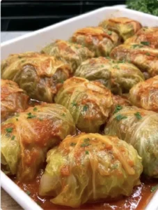 Stuffed Cabbage Rolls Dinner Recipe