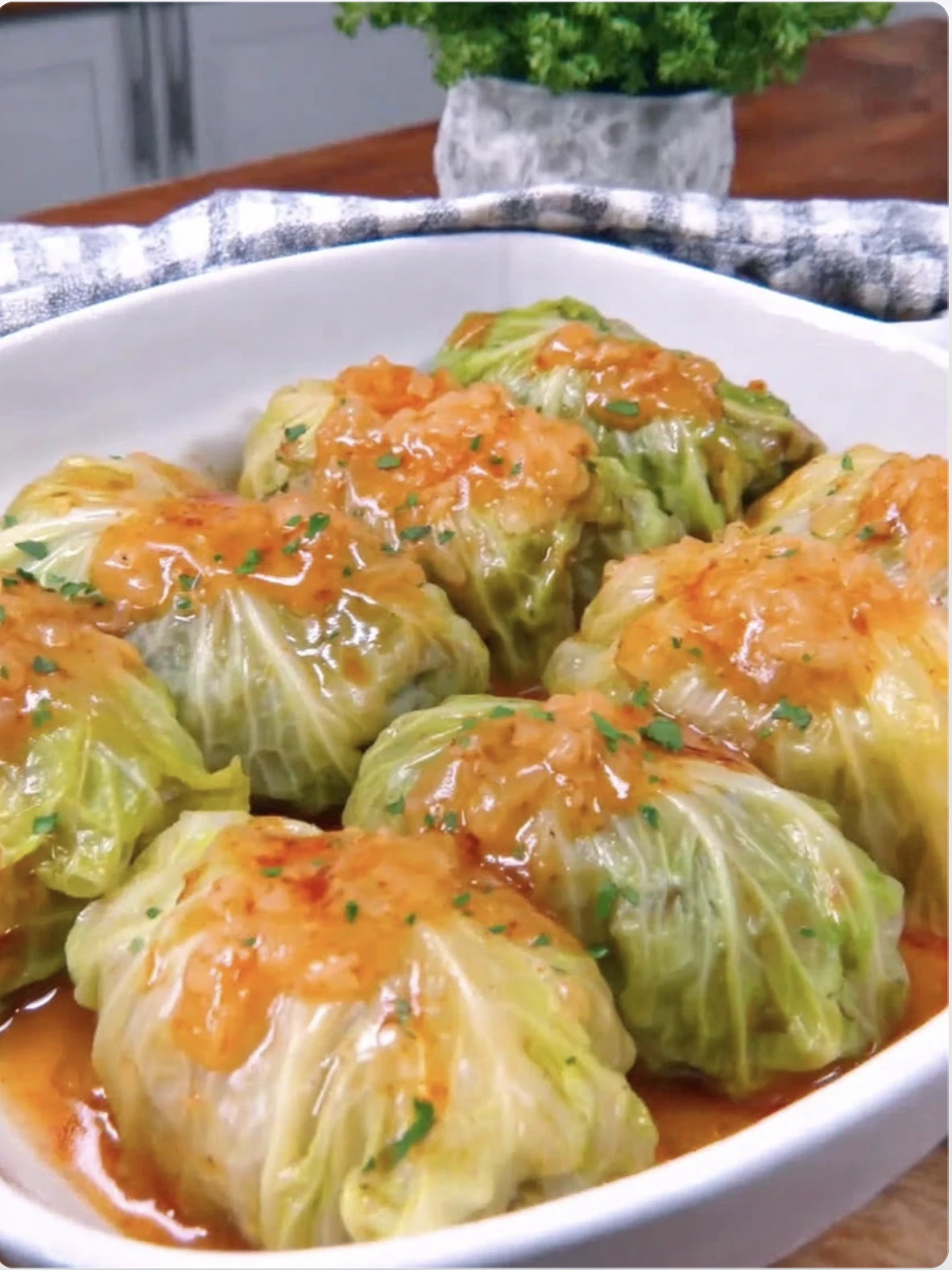 Stuffed Cabbage Rolls Dinner Recipe