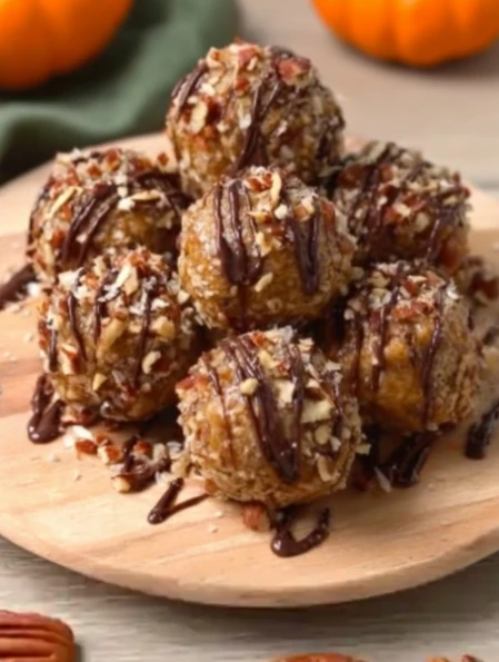 Sweet Nutty Pecan Pie Balls