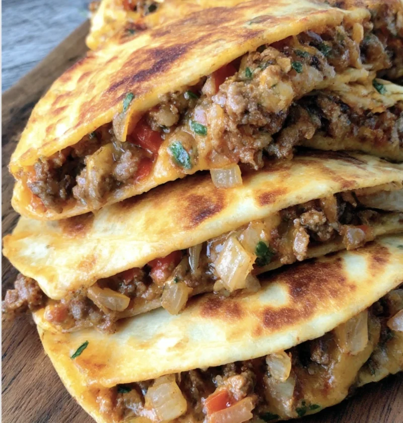 Ultimate Loaded Cheesy Taco Pockets