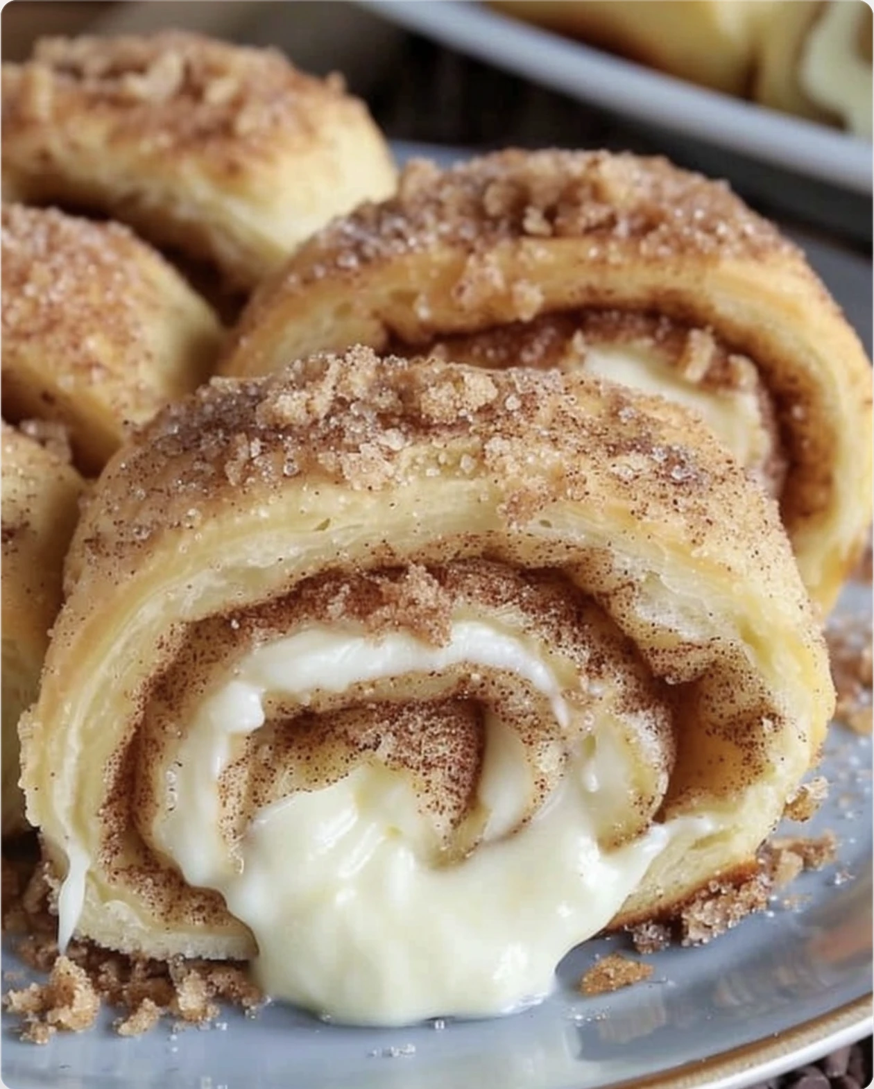 Warm Cinnamon & Cream Cheese Rolls