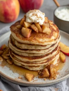 🍎🔥 Yummy Easy Apple Pancakes ✨