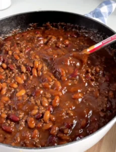 🍛✨ Yummy Easy Baked Beans with Ground Beef