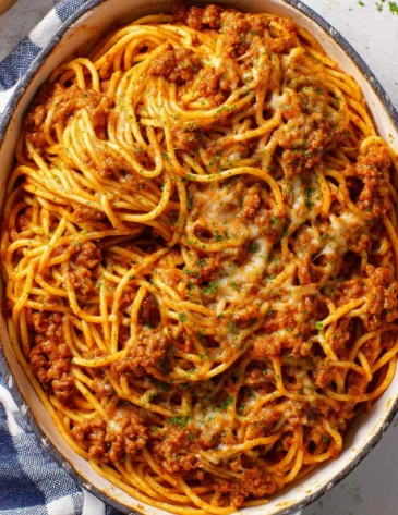 Yummy Chicago Spaghetti