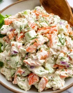 🦀🥗🤍 Yummy & Easy Crab Salad